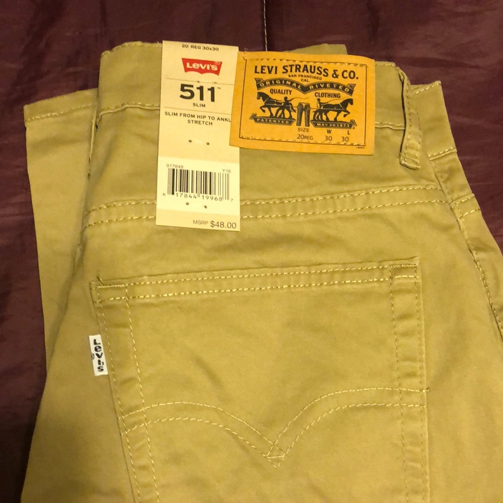Levi Strauss & Co 511 Slim Stretch 20 Reg 30x30.